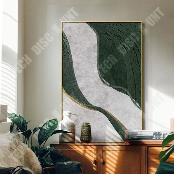 TD® Abstrakt olie maling dekorativ maling gange maleri i tre dimensioner Enkel kunst stue vægmaleri