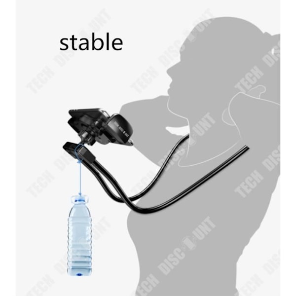 TD® Support telefon tablet bærbar multi-vinkel beskyttelse iphone android skrivebord film justerbar smartphone rotation stick salt
