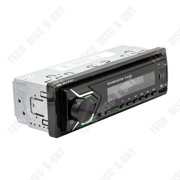 TD® Bluetooth bilradio 12V MP3-afspiller bil syv farver lys audio bil centralkontrol bilradio modifikation sort
