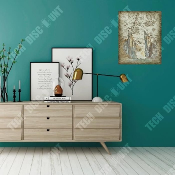 TD® Klassisk europeisk medeltida dekorativ målning Canvas Heminredning 50cm*70cm Storformat oljemålning Canvas