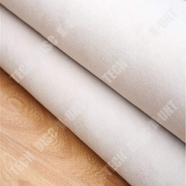 TD® Grå ullmatta 60*120 cm Mjuk och fluffig oval matta