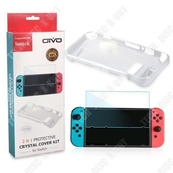 Förvaringsväska - TD® - Switch OLED - Hård EVA-fodral - Stort format - Kompatibla tillbehör