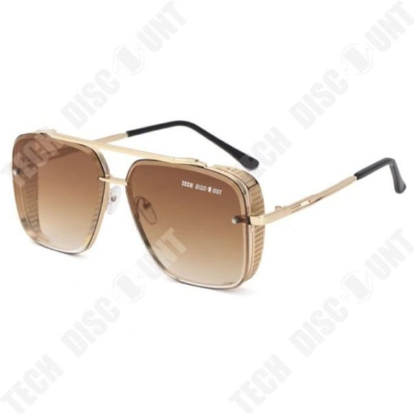 TD® Nya steampunk-solglasögon fyrkantiga solglasögon för män och kvinnor Europeiska och amerikanska trender