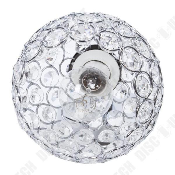 TD® Kristalliseinävalaisin E14-kanta - Valkoinen / LED-kristallipallo seinävalaisin 50 / 60 Hz / 40 Wattia / Trendikäs ja hienostunut