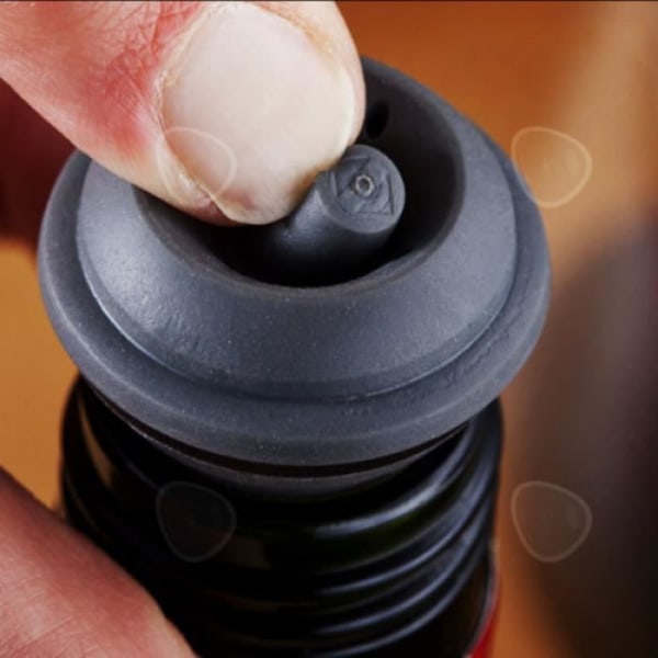 CONFO® 2 stycken vinpropp, luftlös vinpropp, champagnepropp, hushållskonserveringspropp, vinpropp