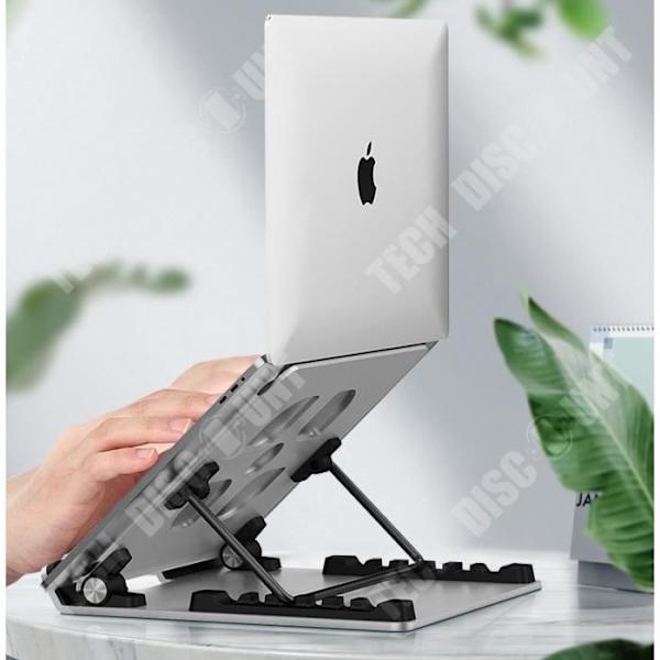 TD® Køleresupport til bærbar computer, støtte til bærbar computer i aluminium legering, støtte til computer