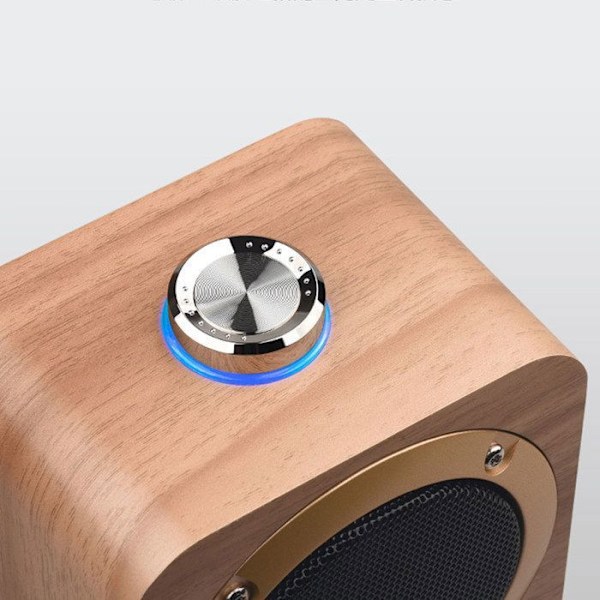 Bluetooth-kaiutin - TD - Malli 105 - Puu - 1200mAh - Stereo surround äänentoisto
