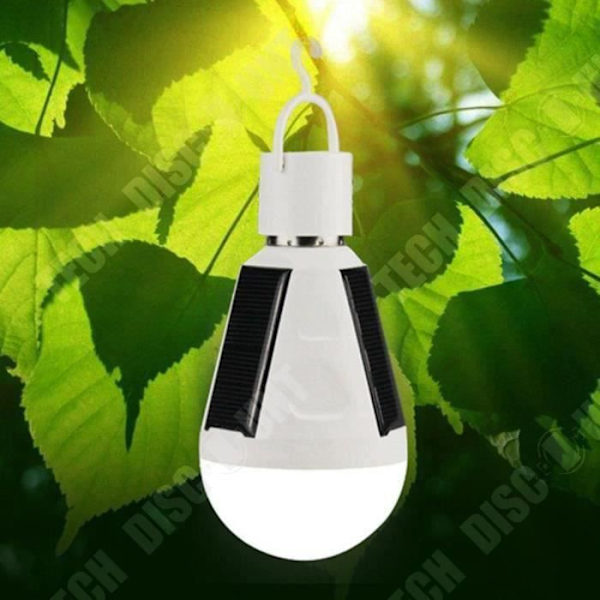 TD® Solcellelampe til campingfiskeri telt hvid pære camping belysning natlys 26 LED