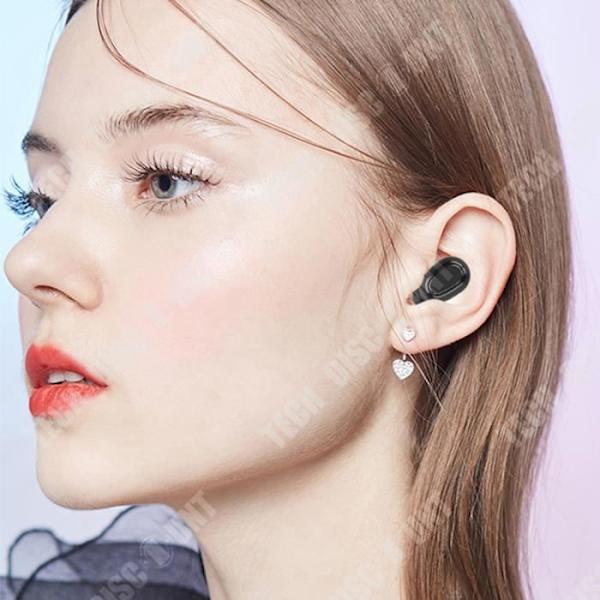 TD® Trådløs Bluetooth-hovedtelefoner Bluetooth 5.0 Intelligent digital skærm Vand- og svedbestandig Støjnedsættelse Eccout