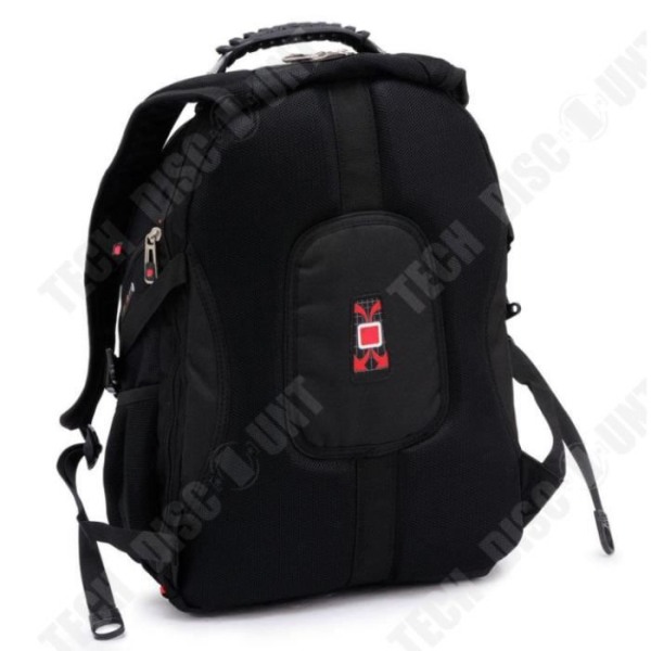TD® 17,3 tums ryggsäck för bärbar dator för män Vattentät med USB-laddningsport Stor kapacitet bärbar datorryggsäck 17 tum