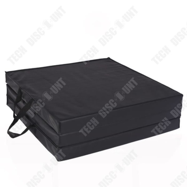 TD® Dansmattor träningsmattor sit-up mattor trippelvikta sport fitnessmattor yogamattor gymnastikmattor vik