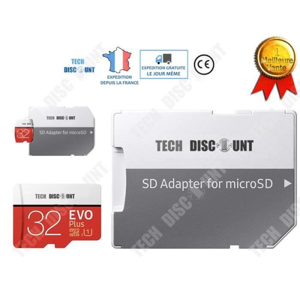 Multikompatibelt High Transfer Speed TD® 32GB Micro SD-kort