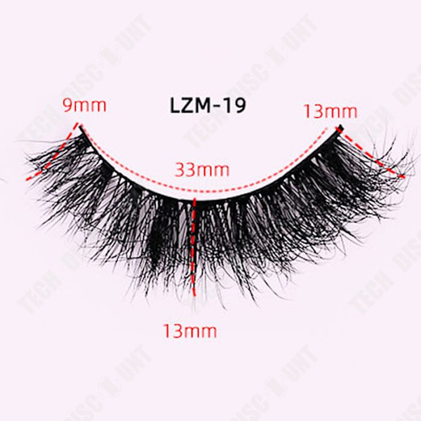 TD® False Cat Eyelashes False Curly Cat Eyelashes False Curly Cat Ögonfransar Naturliga förlängningar Tjocka lösögonfransar för förstorade ögon