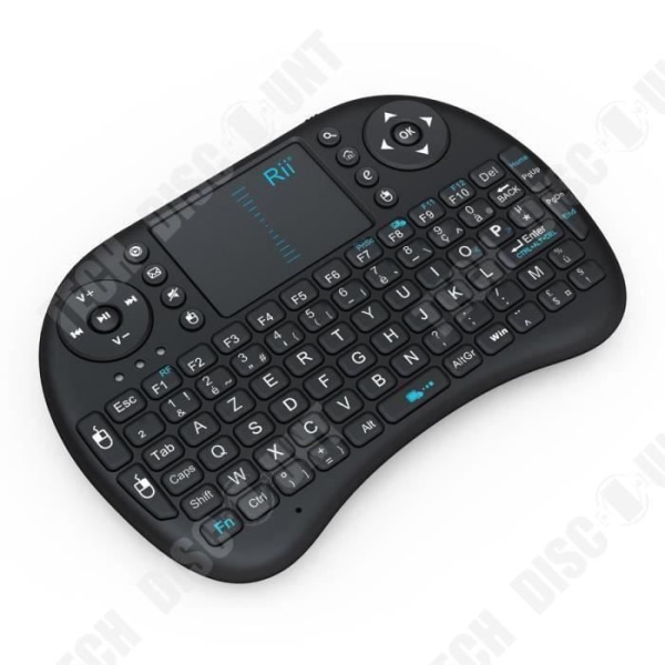 Trådlöst i8 TD® Mini-tangentbord med pekplatta Automatisk sömn och väckning