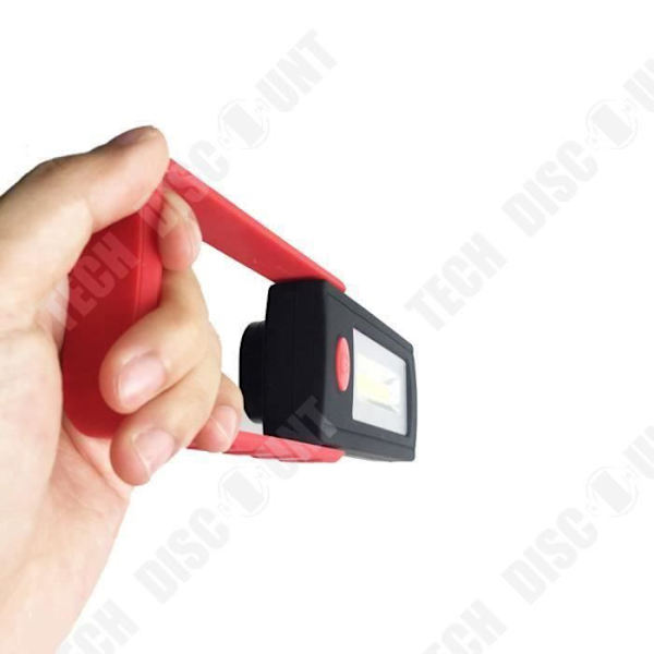 TD® Portable Lantern Light - Arbetsficka Torch Camping Light - Klarröd