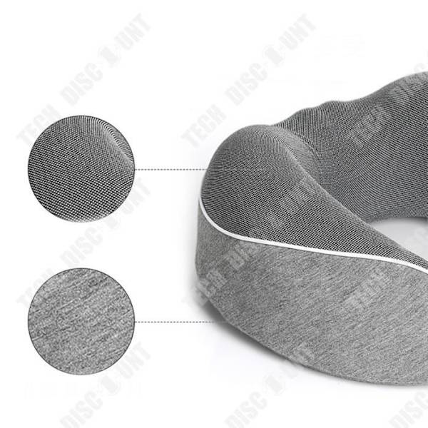 TD® Bärbar nackkudde U-formad nackkudde Memory Foam Resekudde Slow Rebound Flygplanskudde