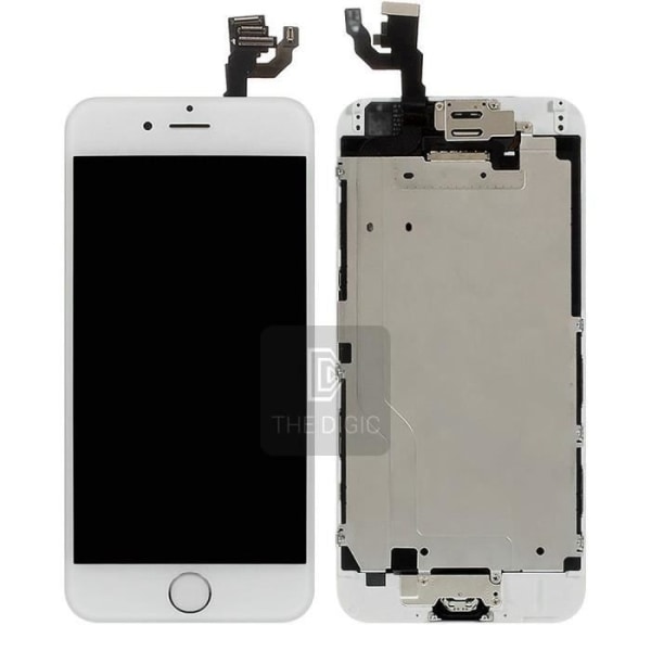 Fullkomposit LCD-pekskärm för iPhone 6 4.7" - Vit