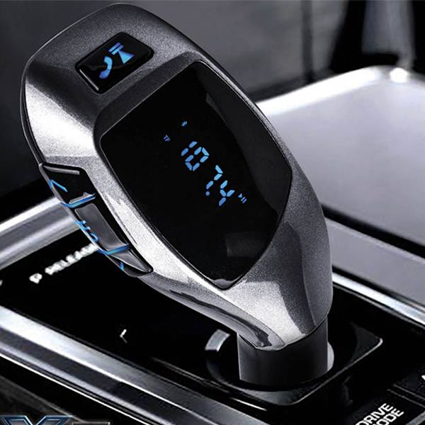 Auton mp3-soitin/usb-telefonin bluetooth-handsfree-fm-lähetin auto tarvikkeet