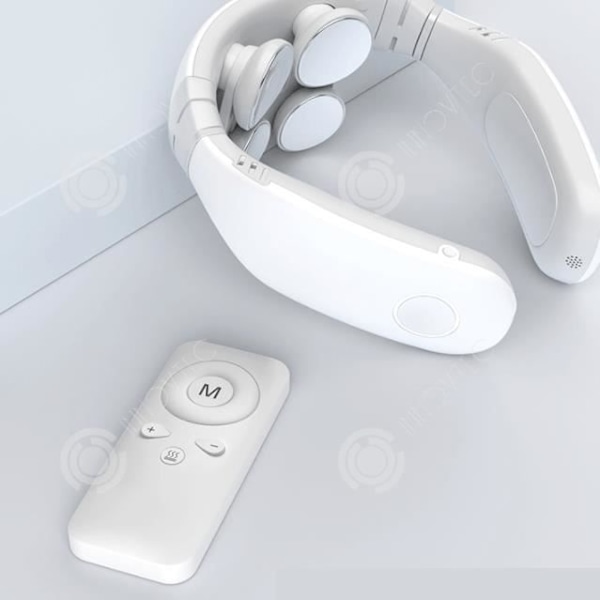 INN® Cervical Spine Massager Home Elektrisk Smart Nackskydd Pulsfysioterapi Axelmassage