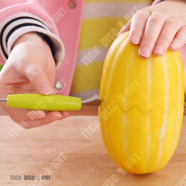 TD® multifunktionel frugt ske professionelt køkkenkniv tilbehør redskab melon kugler rustfrit stål