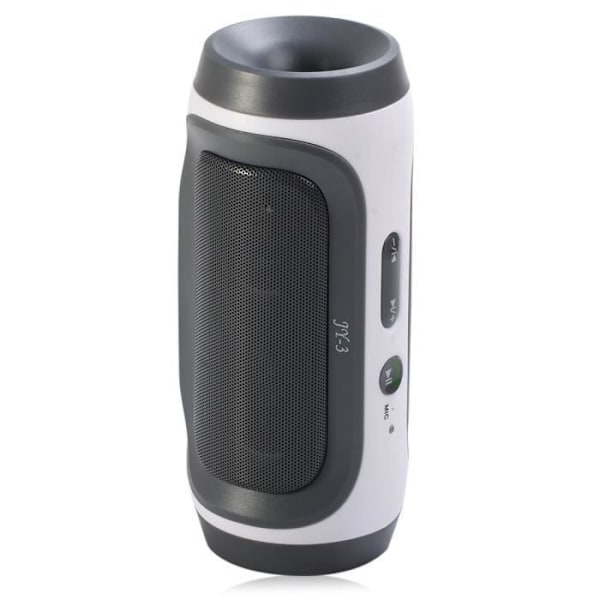 Langaton kannettava Bluetooth-kaiutin - KORKEATEKNOLOGIA & HYVINVOINTI - 360° surround-äänentoisto - Harmaa grå