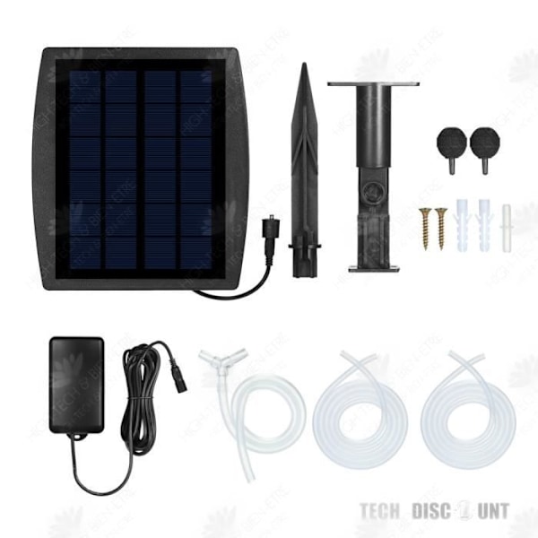 HTBE® Happipumppu Ulkopuolinen aurinkosähkölaitteella varustettu kalastusalusten hapettaja Akvaariokalastustarvikkeet
