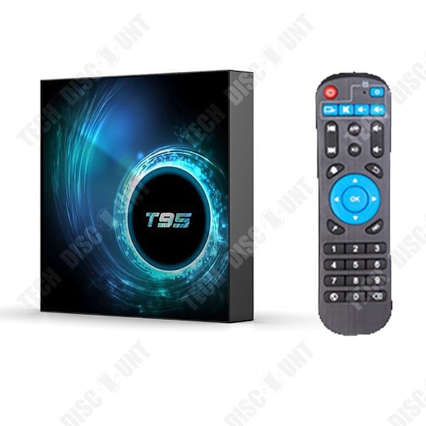 TD TV Box tv 4G+32G Wifi Koti Yleinen Bluetooth Älykäs TV Box Monimedialaite Kauko-ohjain Monimediainen TV Box Koti Kauko-ohjain