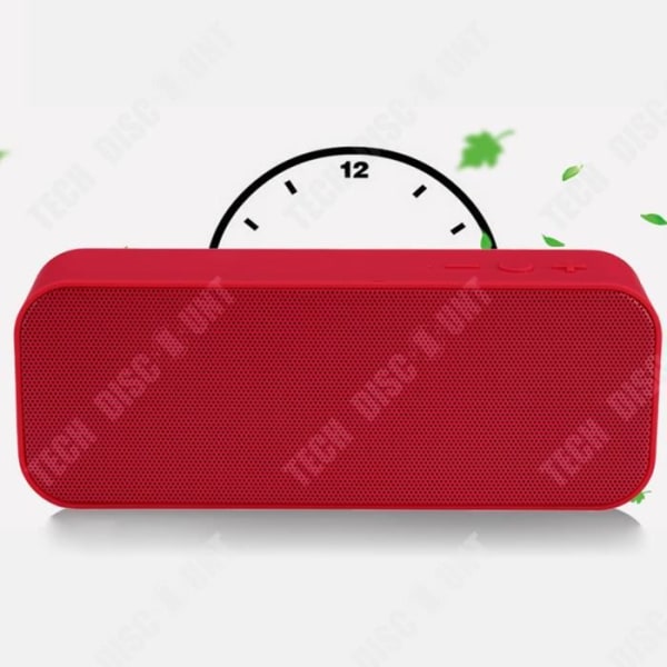 TD® Bluetooth-högtalare ny dubbel rektangulär högtalare Bluetooth-ljud trådlös subwoofer bärbar korthögtalare