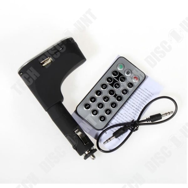 TD® Kit LCD Bluetooth auto ilman johtoa USB MP3 FM-radiolähetin - Autotarvike Handsfree Bluetooth, Kaukosäädin, USB