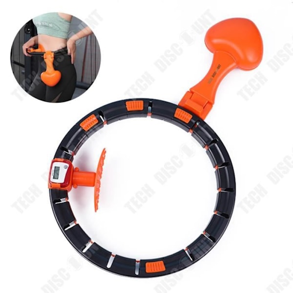 TD® Smart creative hula hoop faller inte av midjan och magen Fast avtagbar 360° surround fitnessutrustning