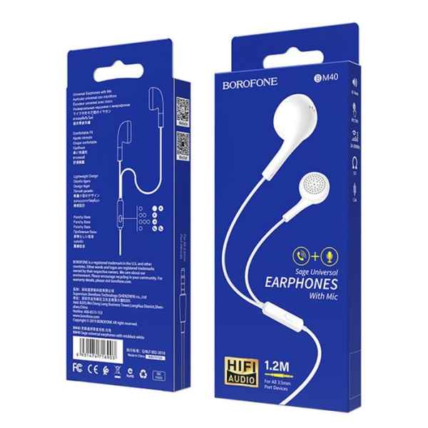 TD® Kit Pieton-hörlurar Handsfree Original Headset/Asymmetrisk Vit/Solid och hållbar/Tålig/Handsfree-samtal/Perfekt ljud