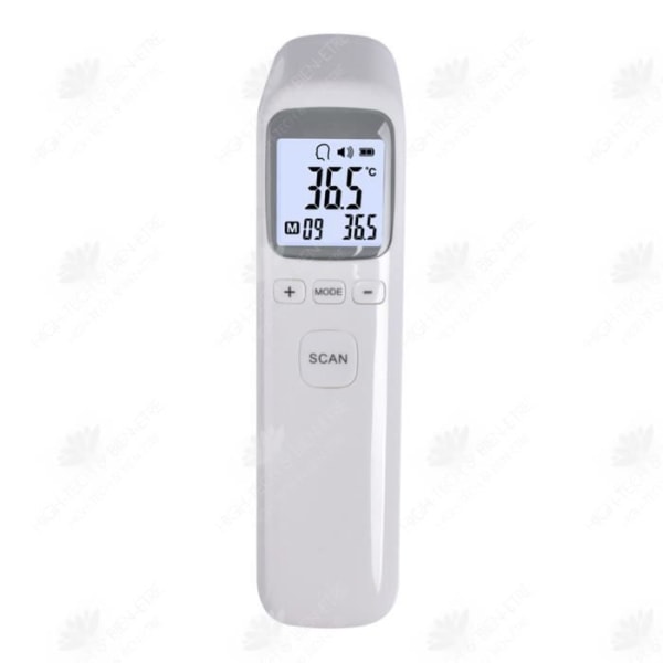 HTBE® Digital infrarød termometer multifunktion fjern termometer pistolformet front hvid præcis aflæsning
