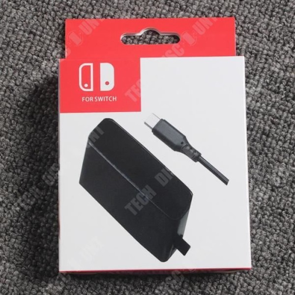 TD® Type-C strömladdare för spelkonsoler och tillbehör - Power & Play-adapter