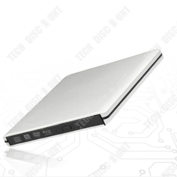 TD® High-end Ultratunn USB3.0 Aluminiumlegering Extern 4K Blu-ray-brännare Laptop Brännande Universalbrännare