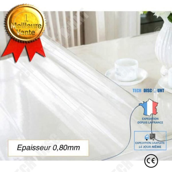 TD® transparent duk 70*140cm Vattentät och oljetät Lätt att rengöra
