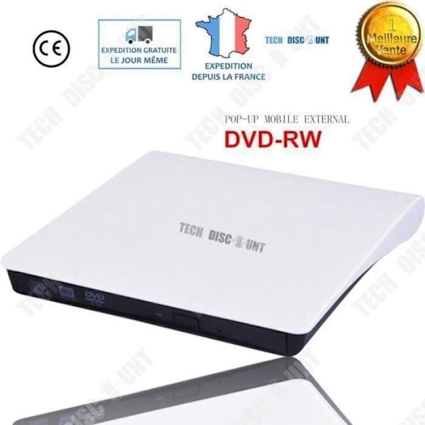 Ekstern DVD SD-brænder USB Stationær computer Express Windows XP-MACPRO-WIN7-WIN8 eller A58071 Bærbar DVD-afspiller