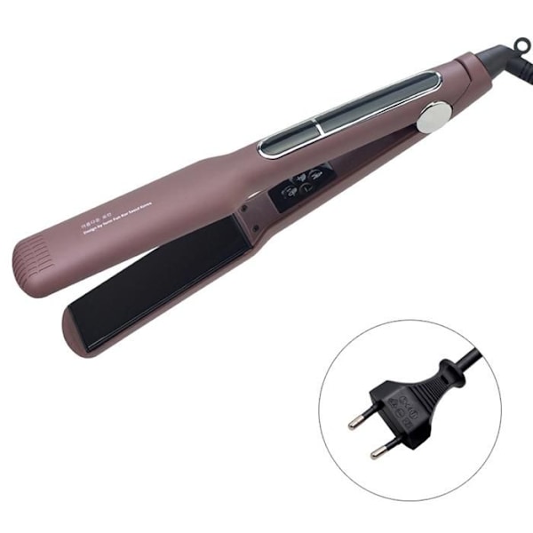 Glattetang og krøllejern - TD® - Keramisk - 50-230°C - 25 temperaturindstillinger - Sort