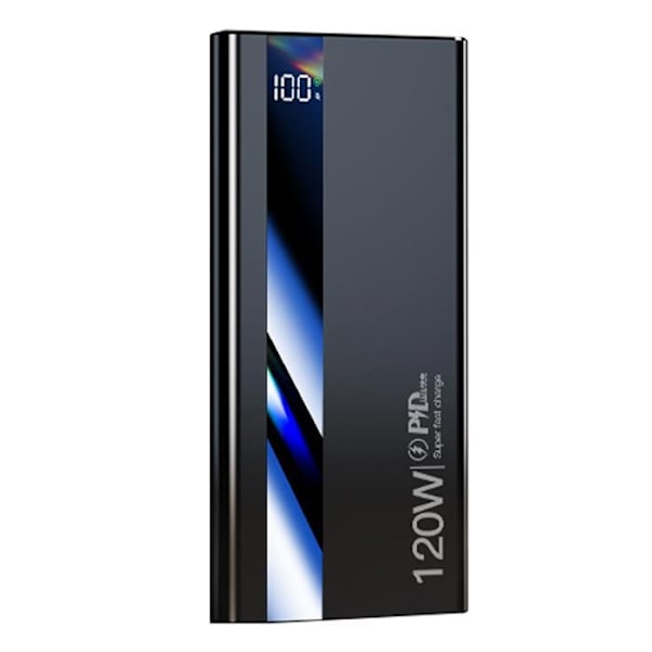 TD® Ulkoisen Akkupankki Lataaja 20000 mAh - Kaksois USB-portti 2.1 A 1.0 A - LCD-näyttö Salamavalo - älypuhelimien latur.