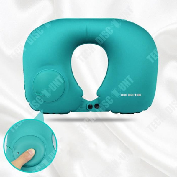 TD® Ilmakuplamatkapatja lapselle lentokoneeseen autoon mukautuva ergonominen niskatuki, lievittää niskakipua, pehmeä ja pestävä tyyny.