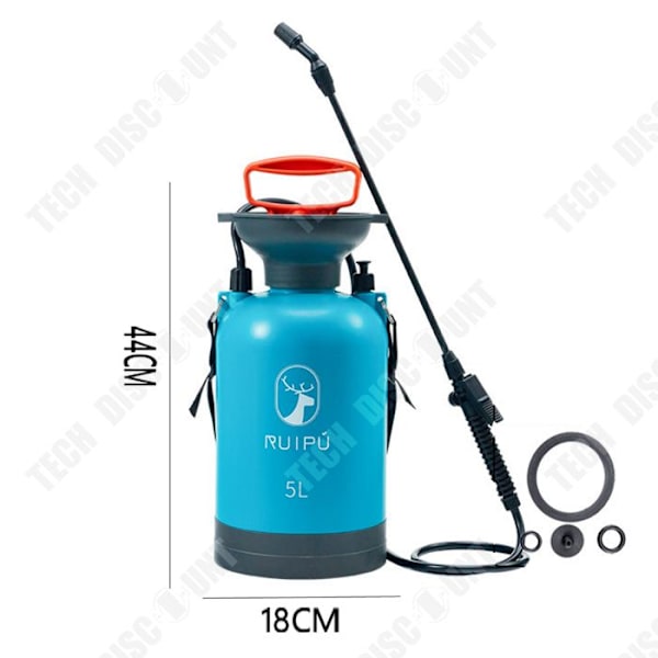 TD® 5L Paineensuihkutin Suuri kapasiteetti Ilmakäyttöinen puutarhatyökalu Suihkepullo Käsittele ja suojaa kasveja puutarhassasi.