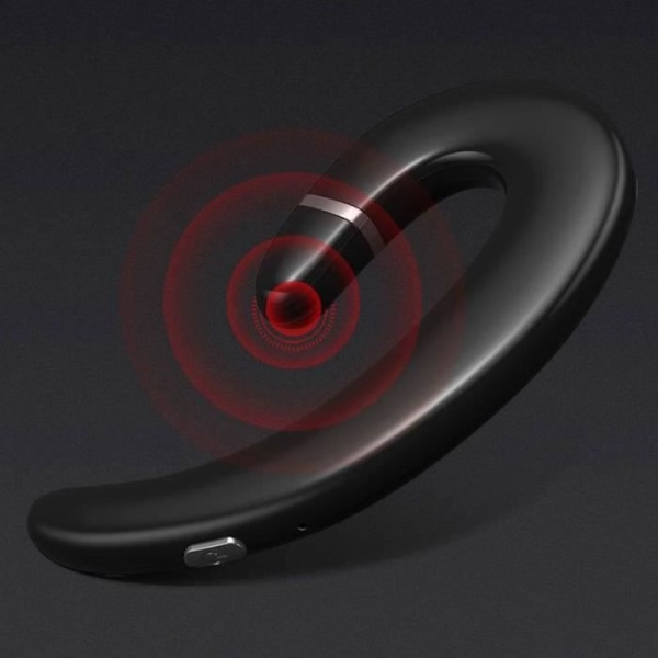 Binaural Bluetooth headset med knogleledning, sidemonteret, super lang standby uden in-ear Bluetooth headset