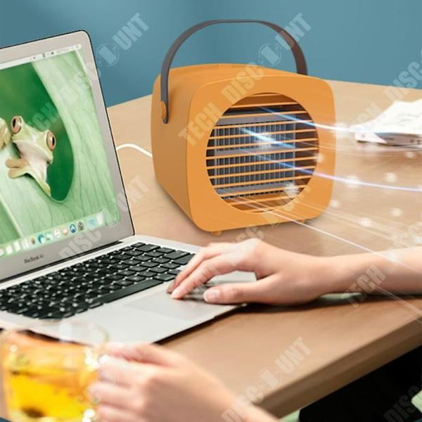 TD® USB Mini Jäähdytys Ilmastointi Pieni Kannettava Ilmanjäähdyttävä Vesikosteuttava Tuulettimen Jäähdytys