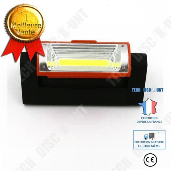 TD® COB Bærbar 6 LED arbejdslampe Lanterne Camping lampe cykler Lampe til udendørs belysning, camping, vandreture...