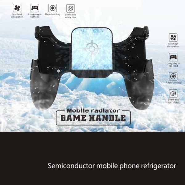 Peli-ohjain - TD - Puolijohdejäähdytys - USB - Yhteensopiva älypuhelimien kanssa - Ergonominen