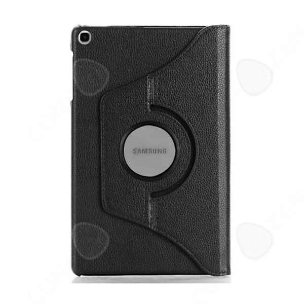 Tablettfodral - CONFO - SM-T290/T295 - Svart läder - Roterande stativ - 8 tum Svart