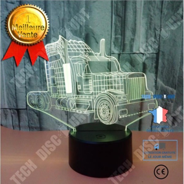 TD® Värillinen yövalotaito 3D