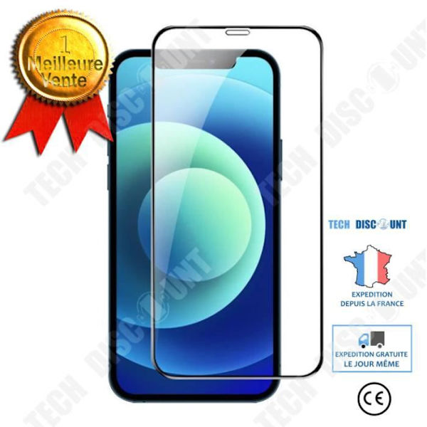 TD® Apple 12 hærdet glas iPhone12 fuld skærm 12 Pro Max hærdet