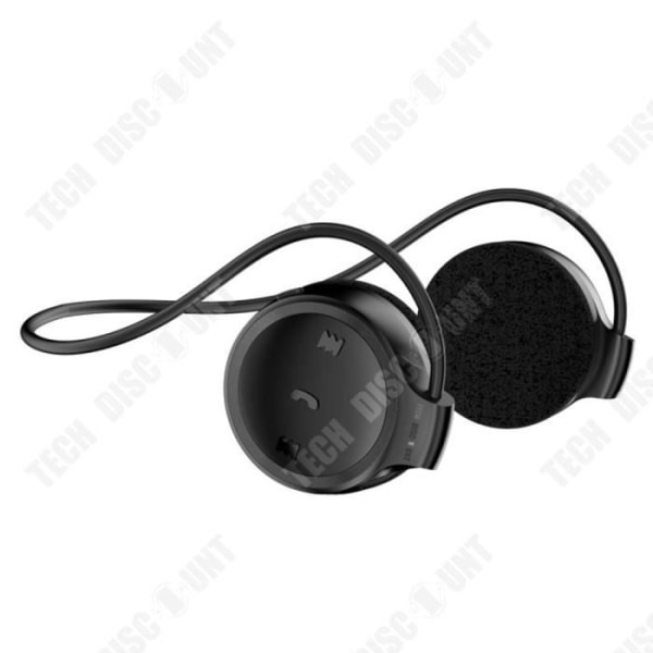 TD® Bluetooth-headset, öronmonterat, icke-i-örat, halsmonterat, trådlöst sport, plug-in-kort