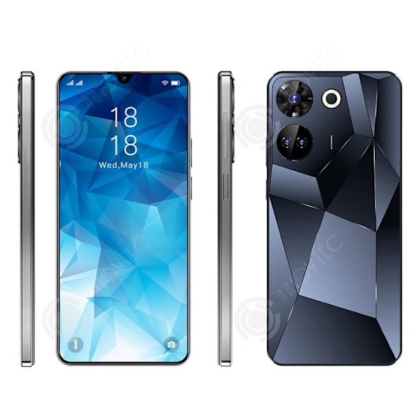 INN Matkapuhelin C20 Pro älykäs älypuhelin Incell-näyttö 2+16G neliydinpuhelin Android-puhelin 7,3 tuumaa