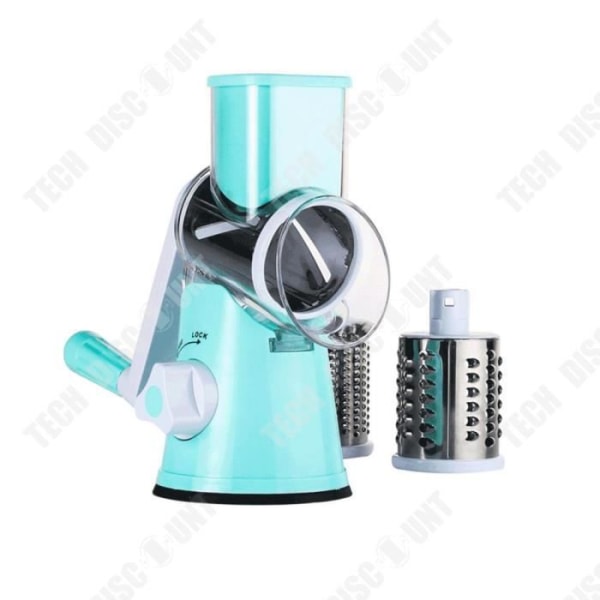 Grøntsagssnit slicer - TD® - Håndsving - Rustfrit stål 430 - Hurtig hastighed - Adsorptionssystem